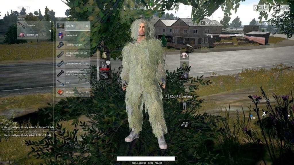 ghillie suit pubg