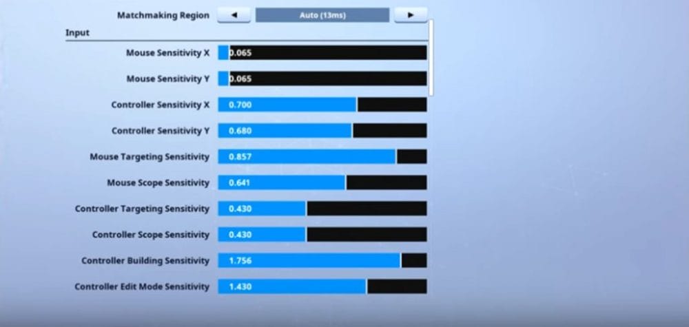 HighDistortion Fortnite Mouse Settings