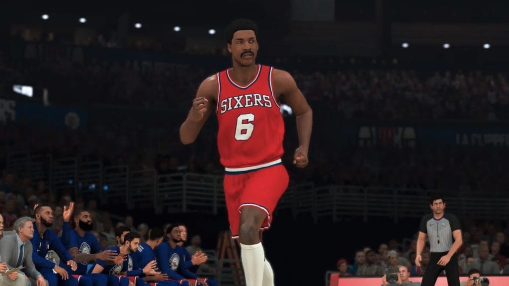 Julius Erving small forward build Nba 2k20