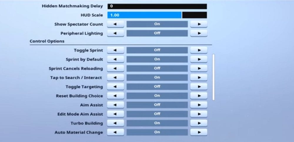 Kinstaar Game Settings