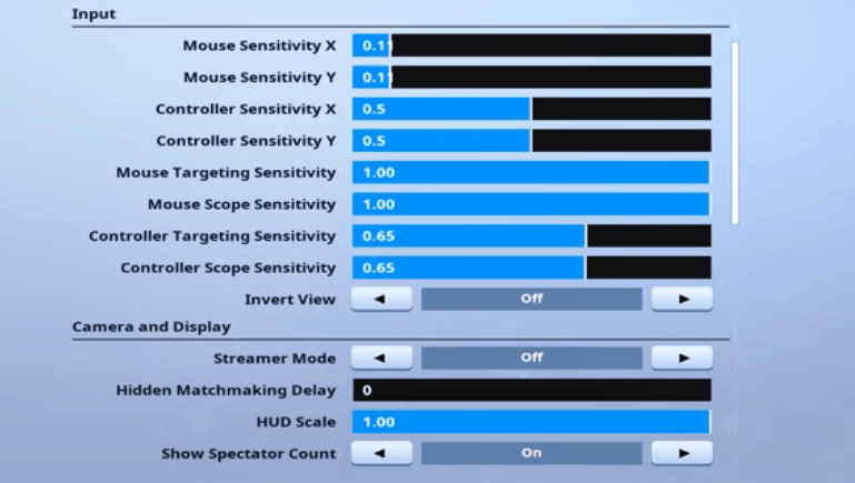 LOLiTO FDEZ Fortnite Mouse Settings