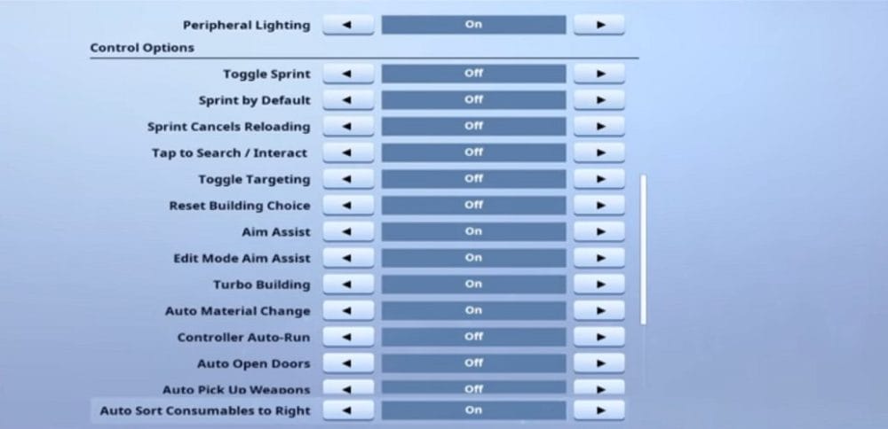 Gunfly Game Settings