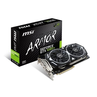 MSI GEFORCE GTX1080 TI ARMOR