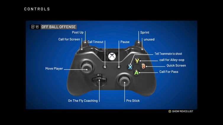 offball offense controls 2k20