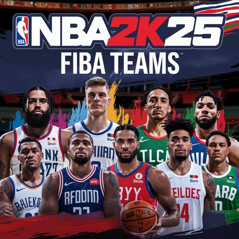 NBA 2k25 FIBA teams list