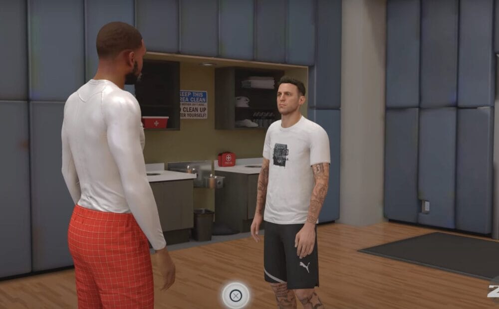 Brickley training centre - NBA 2k25 vc glitch